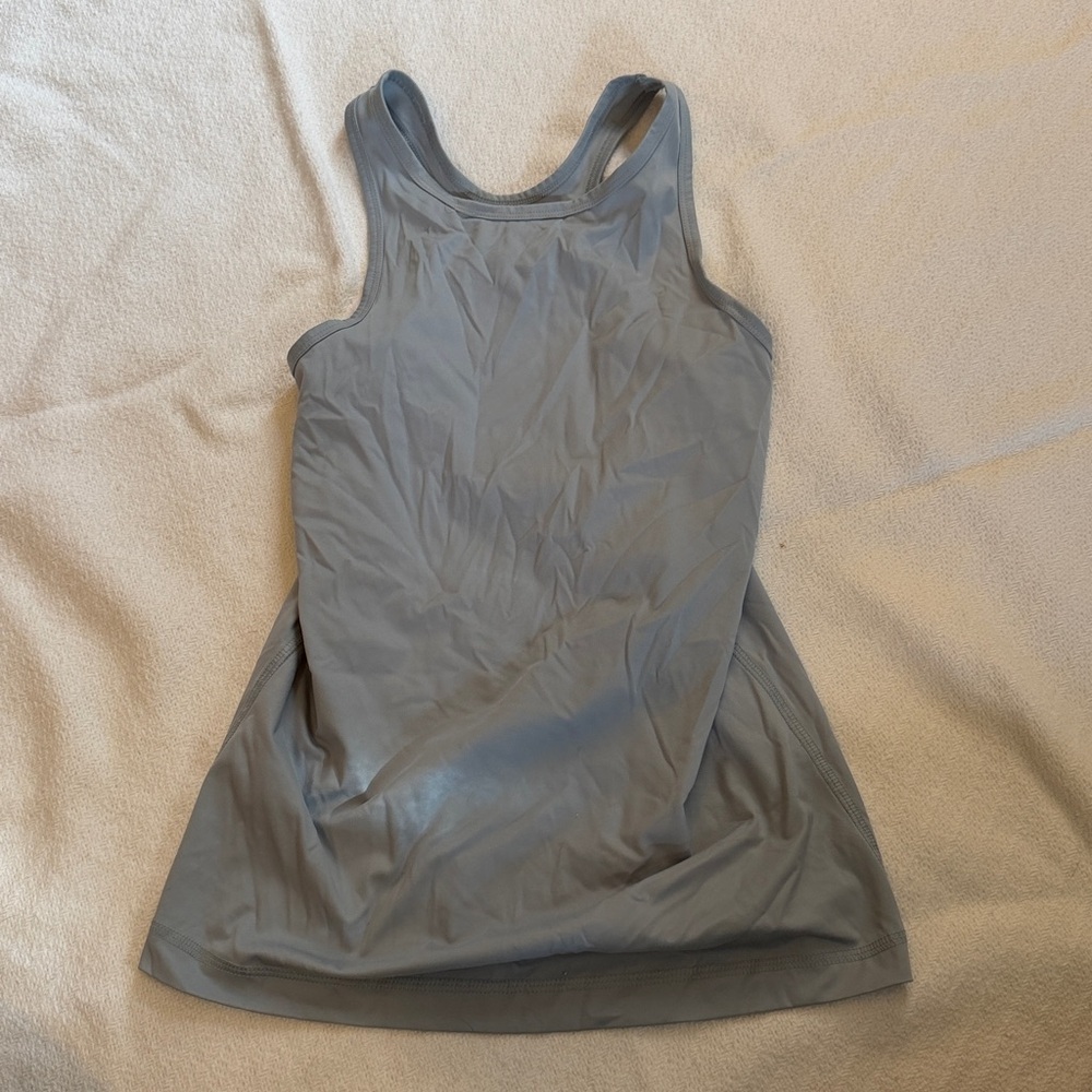Gottex Light Gray Scoop Neck Tank Top